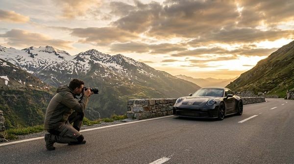 Auto ins beste Licht rücken Professionelle Autofotos für Verkaufsinserate